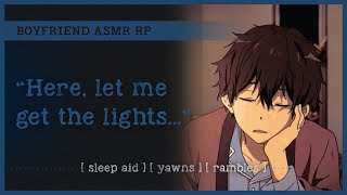 Sleepy Boyfriend Gets Ready For Bed With You Asmr Rp M4A Sleep Aid Yawns Rambles