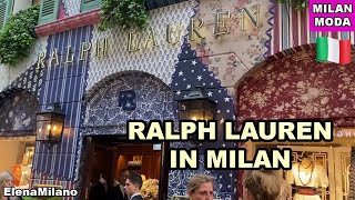 RL - one of the most beautiful shops in Milan 🇮🇹 #italy #milan #moda