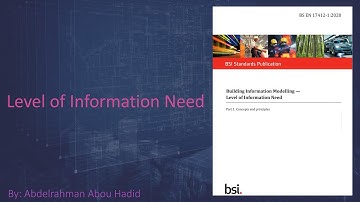 ISO 19650 - Level of information need