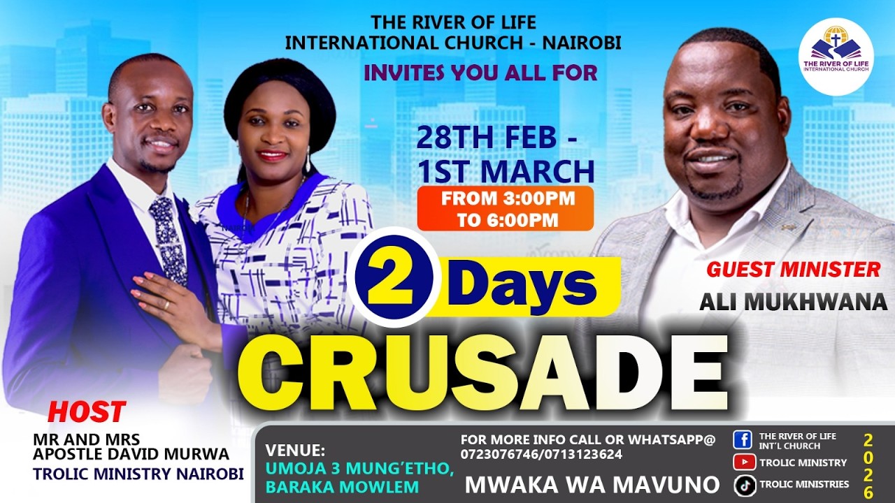 MWAKA WA MAVUNO || CRUSADE ||28 TH FEBRUARY 2026