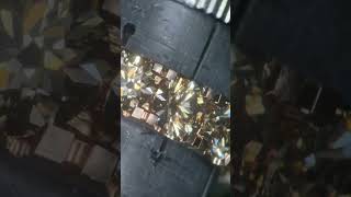 SQUARE SHAPED PRONG SETTING💎 #diamond #jewellery #craft #handmade