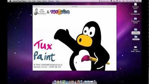 Tux Paint: Starting a New Project