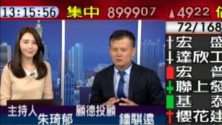 賺錢金鍾講 MOD57台寰宇財經台—台股線上2016/7/18