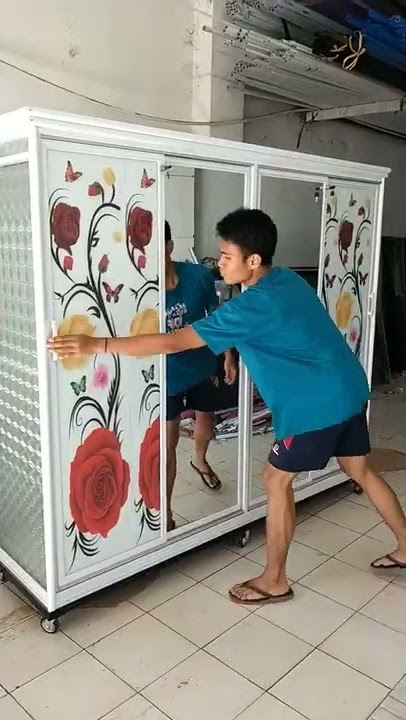 Lemari Pakaian pintu sliding 2M
