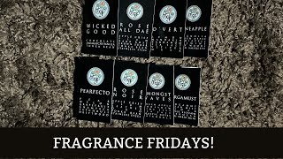 Fragrance Fridays- Gallagher Fragrances- Sample Pack- Which was my favorite !!