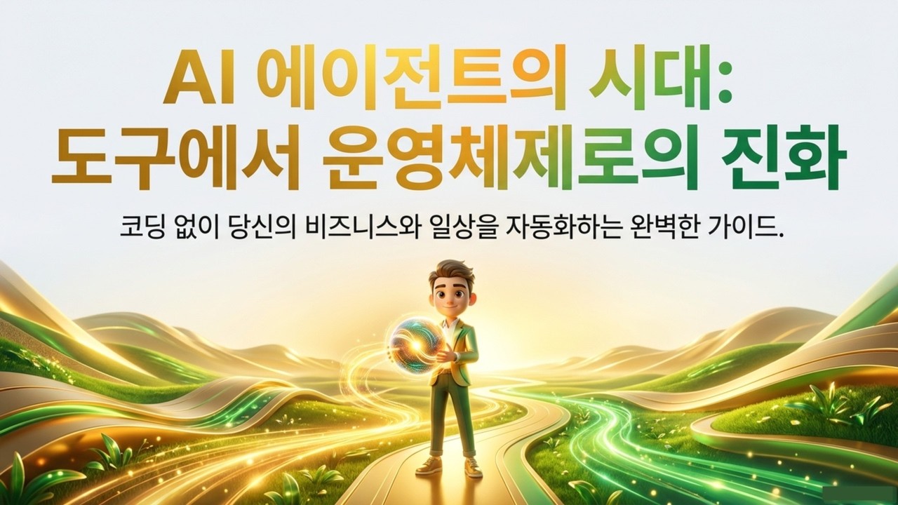 AI 에이전트로 구축하는 1인 기업 자동화 시스템 | AI 에이전트 시대의 생존법: 인지적 에너지를 아끼고 인간다운 삶을 회복하는 기술