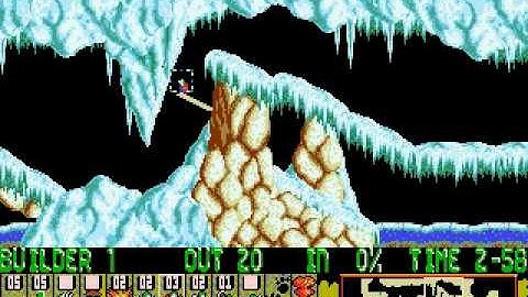 DOS Oh No! More Lemmings Wild 14 ICE SPY
