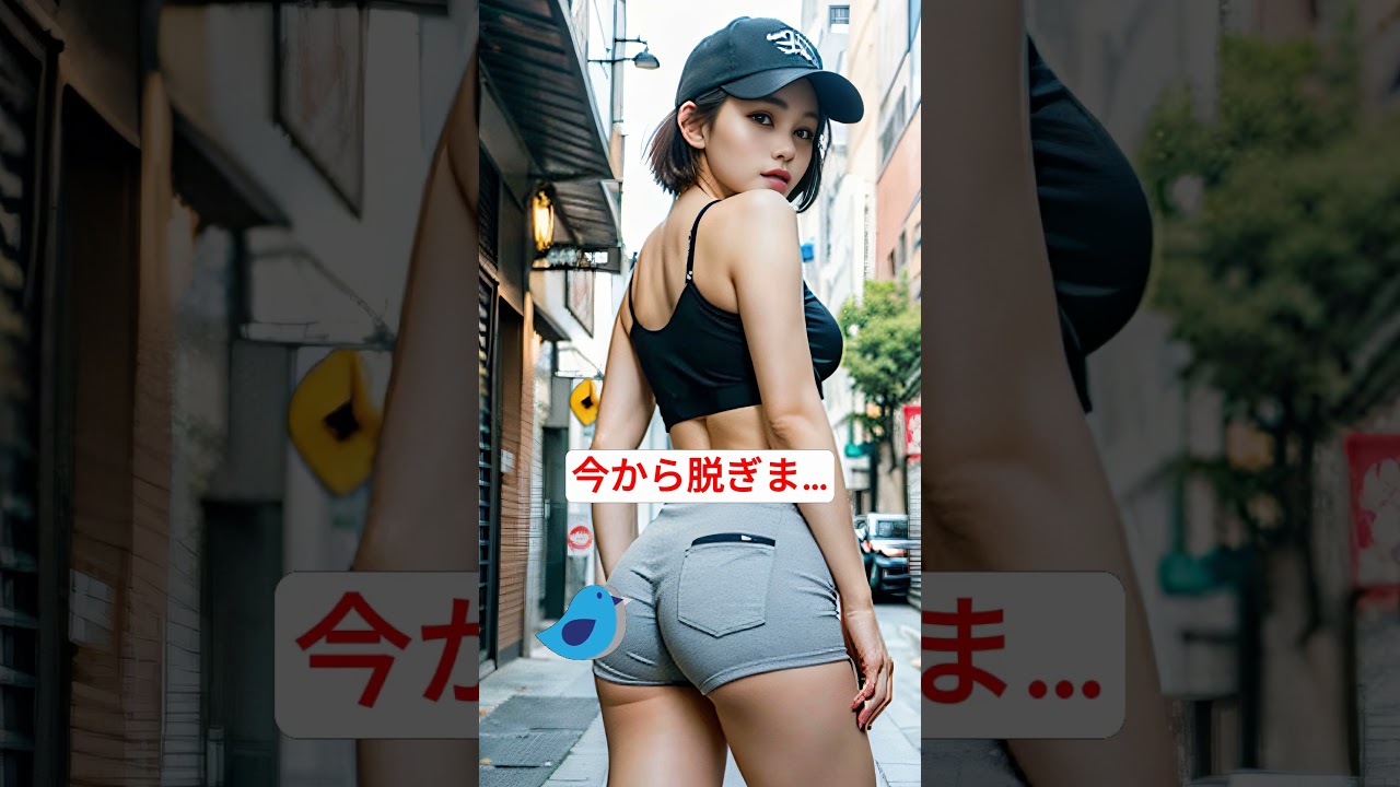 今から脱ぎま…