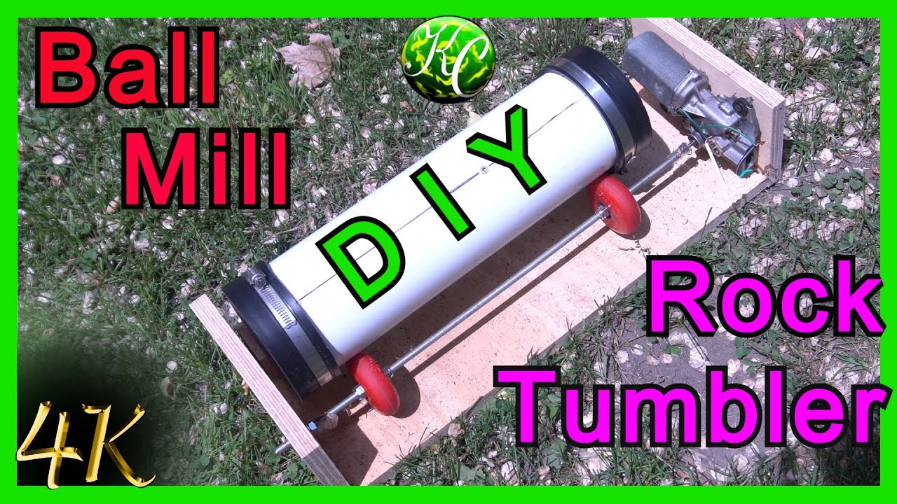 How to make a Rock Tumbler Ball Mill