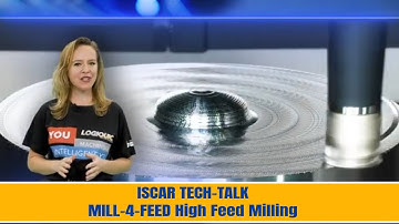 ISCAR TECH-TALK - MILL-4-FEED High Feed Milling