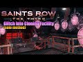 Saints Row The Third Glitch Into Cloning Facility (Solo Method)