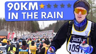 I Skied 90KM In the Rain | Vasaloppet 2024 🇸🇪