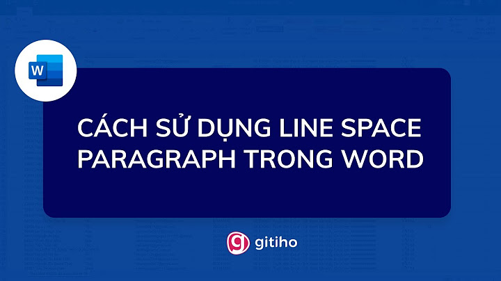 Chức năng line spacing thuộc nhóm nào trong thẻ home