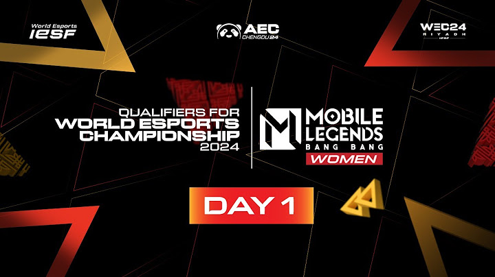 MLBB WOMEN | Brunei Darussalam vs Indonesia - GROUPS | IESF ASIAN REGIONAL QUALIFIERS 2024 | DAY 1