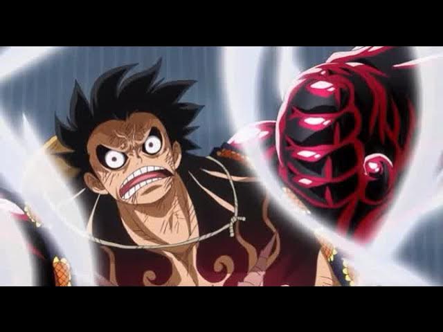 Luffy uses Gear Fourth Bounce-Man(Boundman) VS Doflamingo Eng Dub