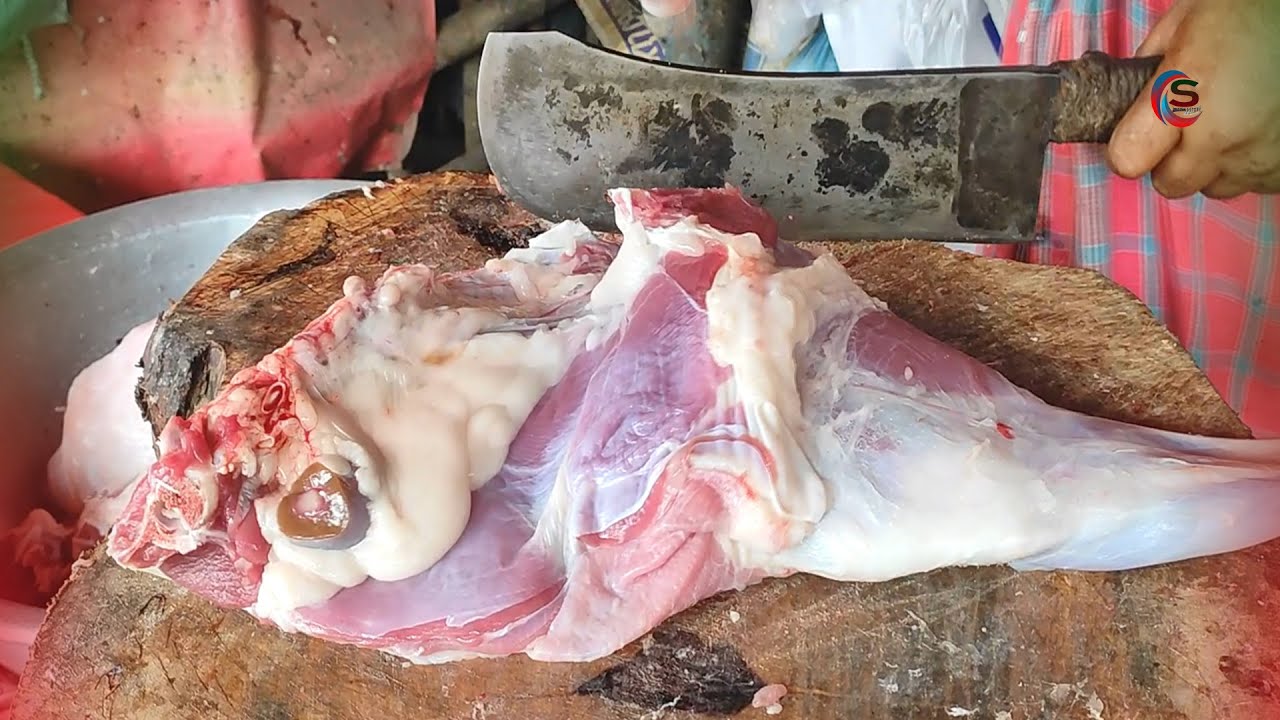 Original Best Meat Mutton Goat Cutting Skills | Bigs Meat Shop Karachi | 