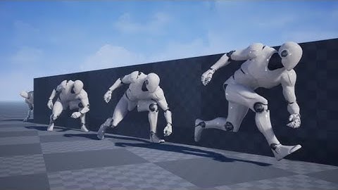 Stealth Locomotion Animations for UE4 asset overview