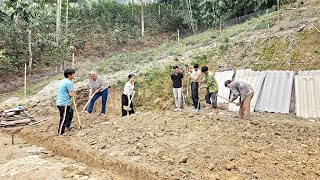 Download Lagu Trieu Dung Completed The Foundation For Her New House And Set Up Temporary Accommodation MP3