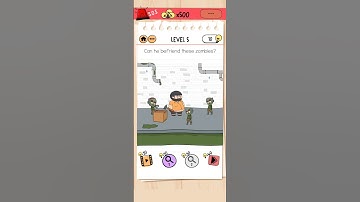 Can he befriend with these zombies - bubba needs friends - Brain Test 2 - Level 5