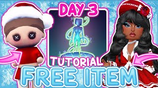 How To Unlock Advent Day 3 Free Prize Lana Elf Dress To Impress