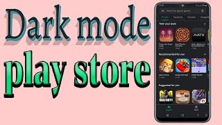How To Enable Dark Mode on Play Store in Android | Google Play Store Dark Mode #HelpingMind screenshot 5