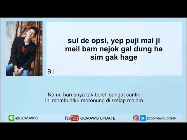 Easy Lyric iKON - BEST FRIEND by GOMAWO [Indo Sub] class=