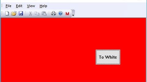 Visual C++ MFC Basics 7 Button / CButton in a view | VC++ Lesson