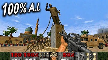 History of Iraq as a Doom Game (A.I. Video)