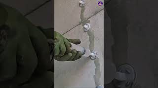 Modern injection technology to repair cracked bridges!