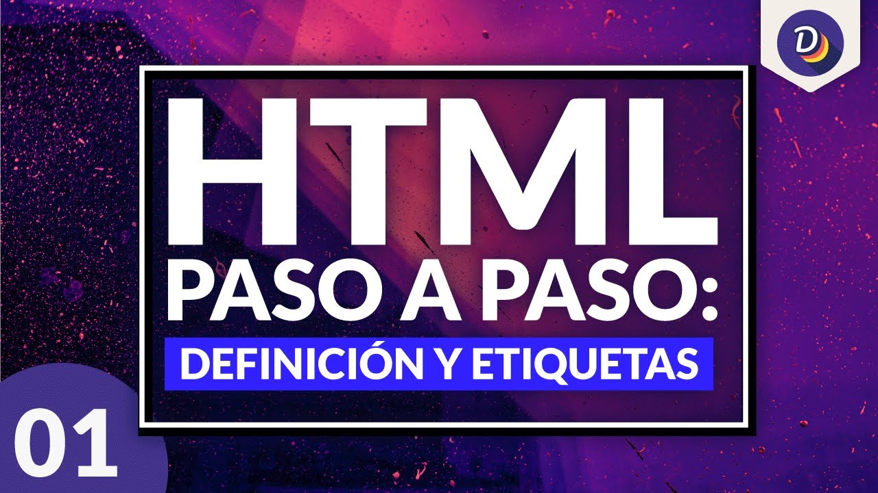HTML Paso a Paso Definición y Etiquetas YouTube