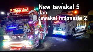 konvoi truk new tawakal 5 Dan tawakal indonesia 2 otw ke bagong xpdc banyuwangi
