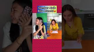 Polisi datang Ke rumah aneh #shorts Nasya kaila Nazifah