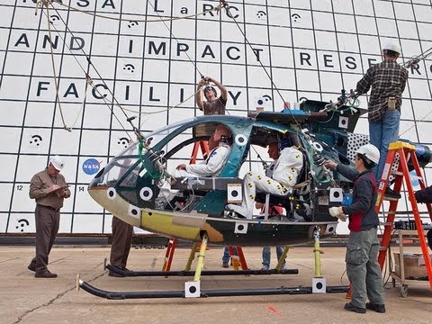 Second helicopter crash test