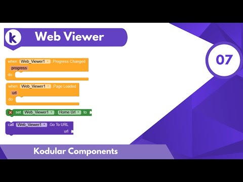 Kodular Tutorials : WebViewer Component and its Usages (Malayalam)