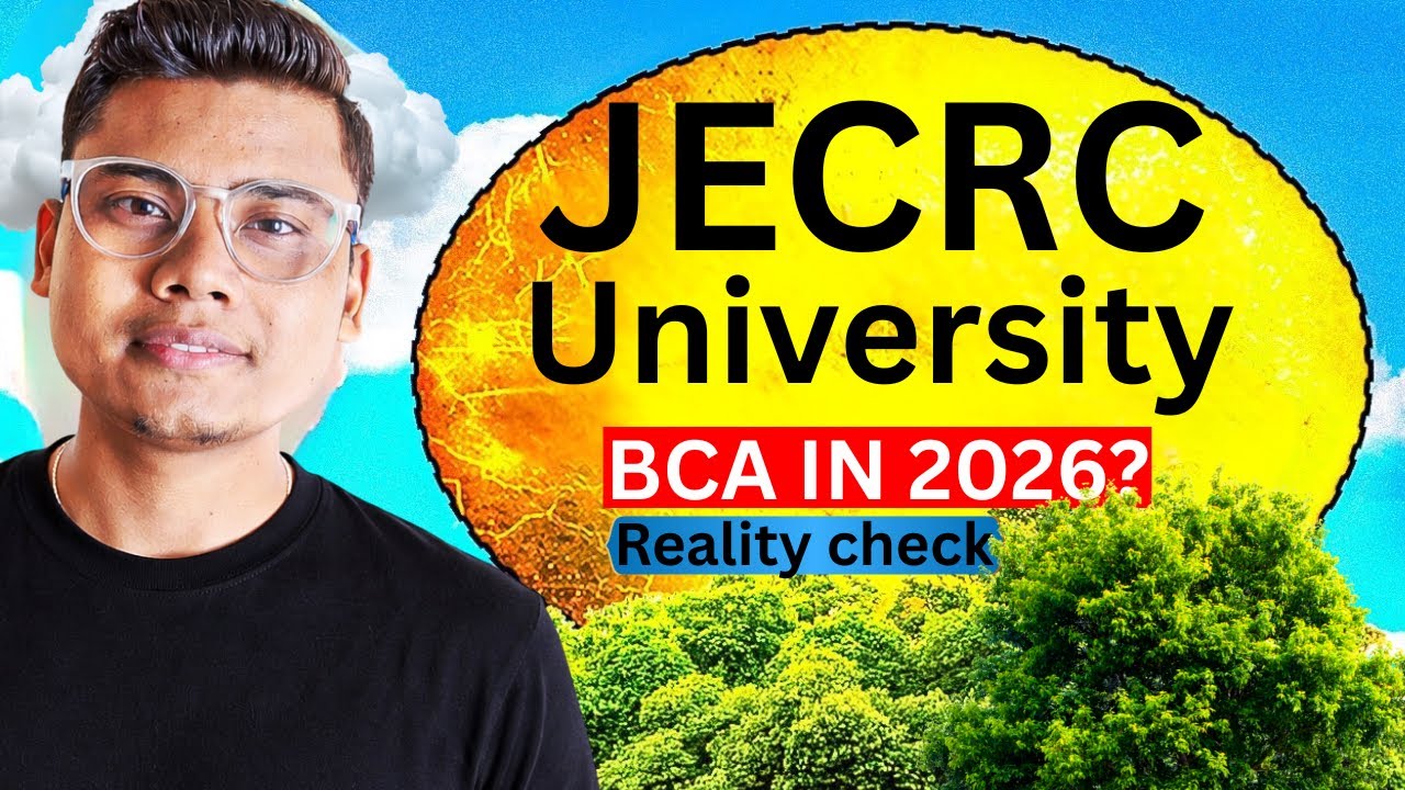 BCA at JECRC University 2026 🔥 Reality Check | Admission, Fees & Placements Pros & Cons