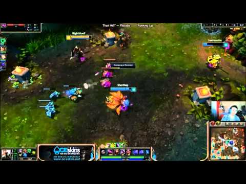 Nightblue3 getting drop hacked after baron while streaming