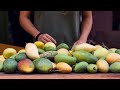 Mango tasting in Thailand
