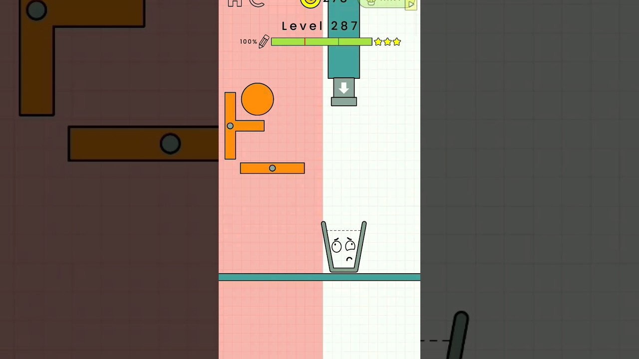 Happy glass game🎮 level 287 by spak channel☺ 