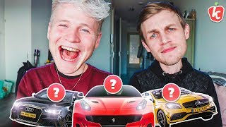 AUTO'S VAN YOUTUBERS RADEN met MILAN KNOL DEEL 2 | Kalvijn