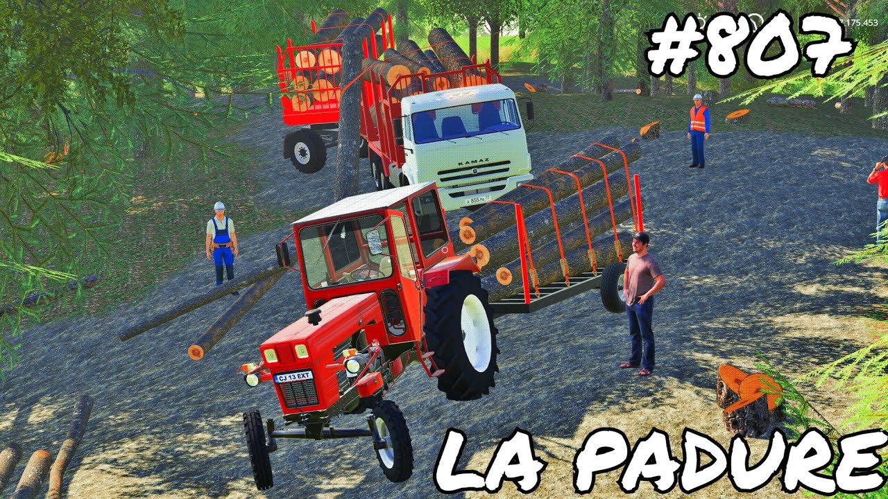 Roleplay pe Dumesti///CU UTB-UL SI CAMIONUL DUPĂ LEMNE  [807]-Farming Simulator 19