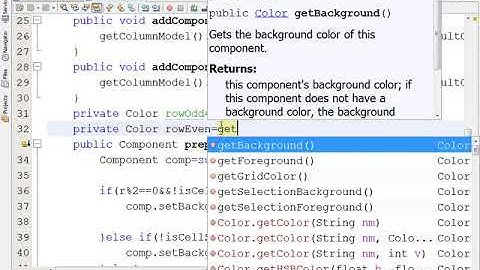 How to Customize JTable with Color of rows in Java Netbeans