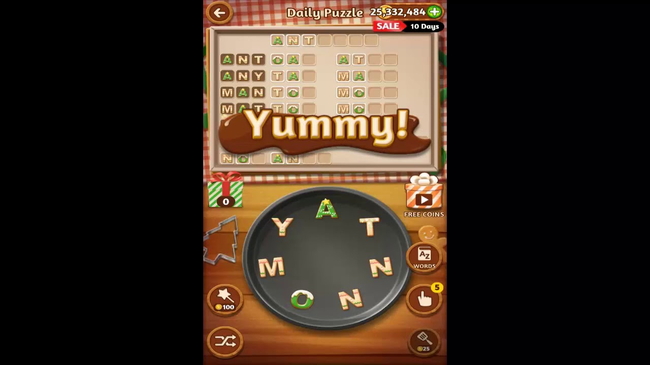 Word Cookies Daily Puzzle December 15 2019 Answers