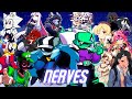 Nerves but Different Characters Sing It (FNF Nerves but Everyone Sings It)