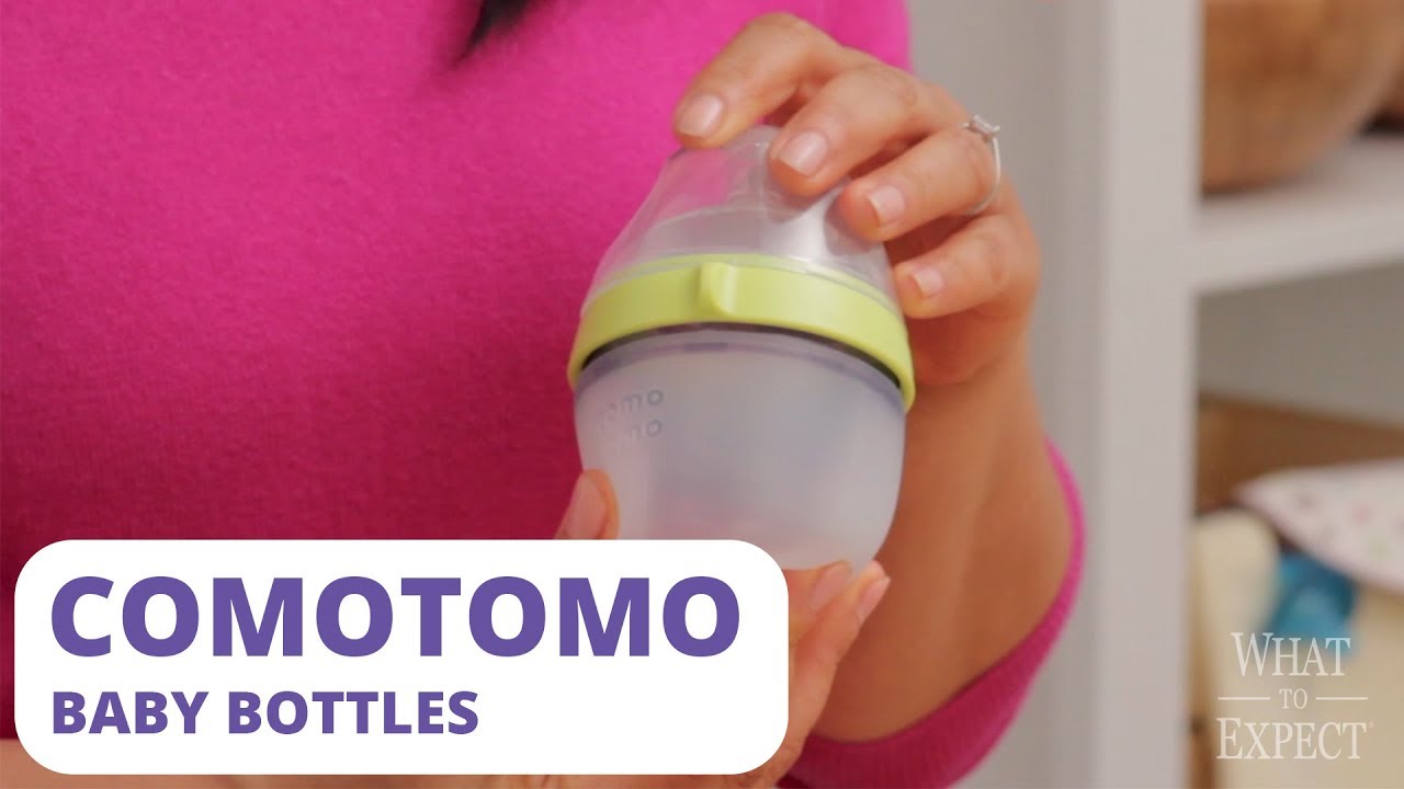 comotomo baby silicone bottle