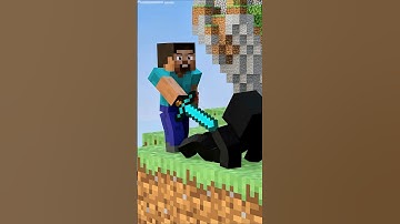Steve Becomes Herobrine And Saves Alex | Transform Watch #minecraftanimation