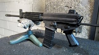 한국군 대우 DAEWOO K1 5.56mm 소총 실탄 영점사격
