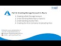 5: Creating Storage Account in Azure