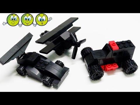 LEGO Lắp Ghép Máy Bay - Siêu Xe, LEGO Building Plane - Super Car, Xếp Hình LEGO🏠 Bé Nguyên TV