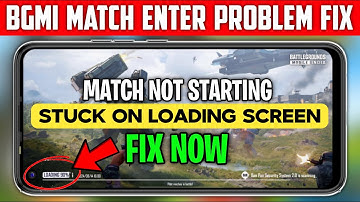 New BGMI Loading Problem Fix |bgmi match start problem bgmi not enter match problem stuck on loading