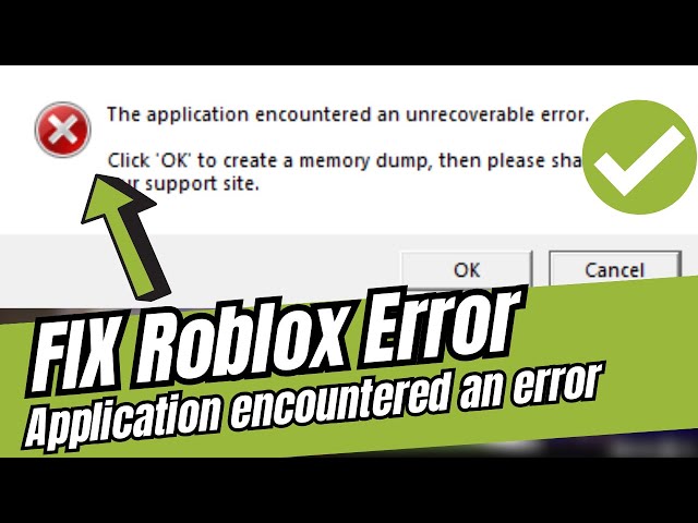 Roblox Initialization Error 2 Fix (2023)  How To Fix RobloxPlayerBeta.exe  Error 